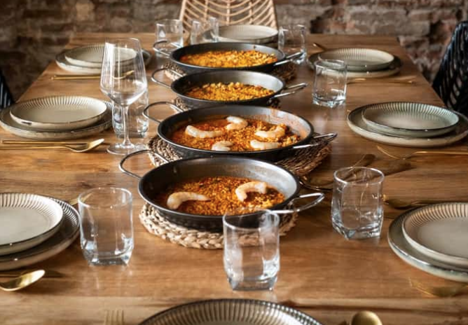 Clase de cocina de paella y sangría